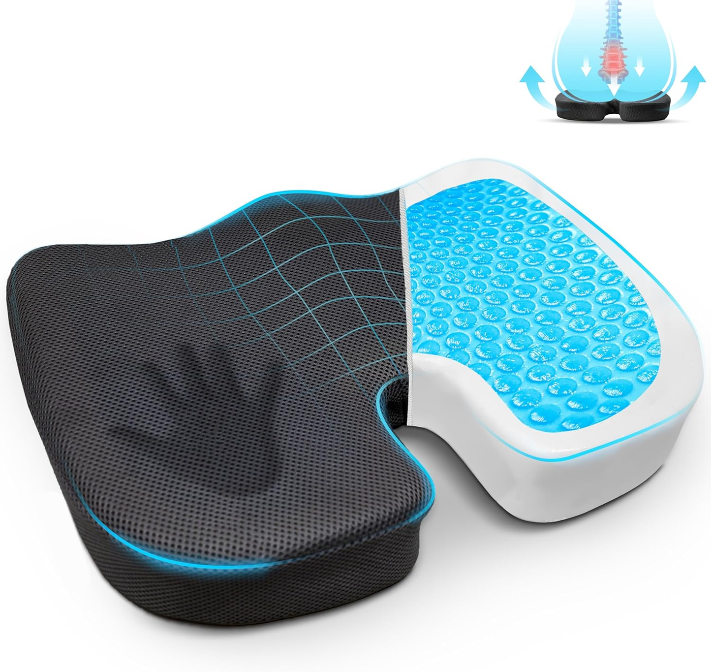 CushionPro™ - Pressure Relief Seat Cushion